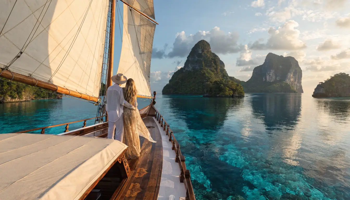 Honeymoon and Romantic Luxury Phinisi Charters